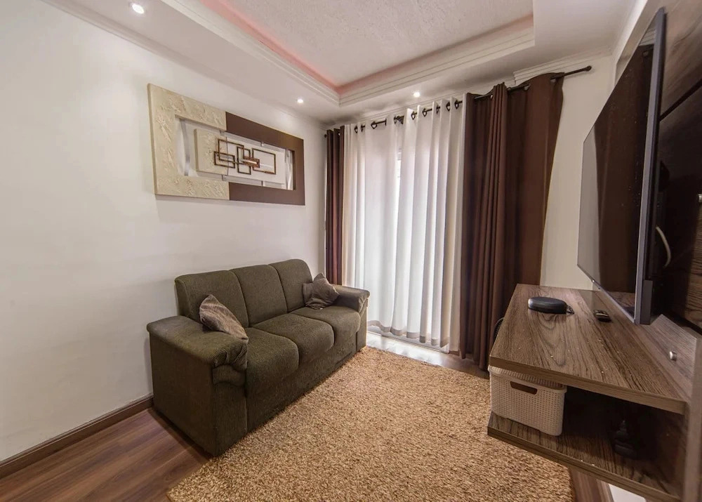 Apartamento Beira Mar com Varanda e Churrasqueira