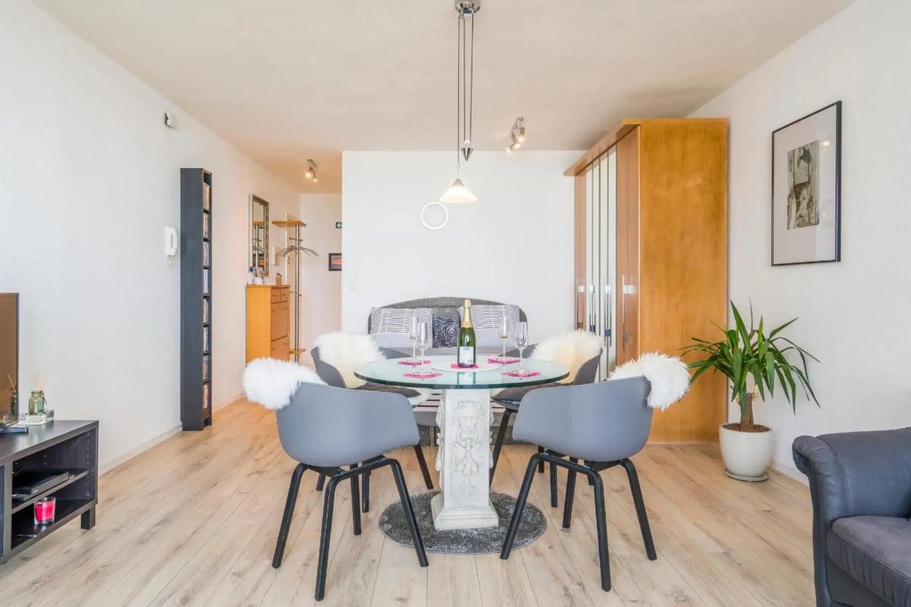 Luxueuze vakantiestudio met zeezicht en terras in Oostende