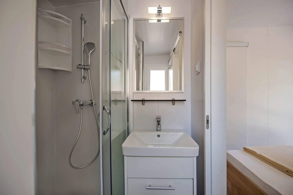 Aqua Camp Mobile Homes in Camping Porton Biondi