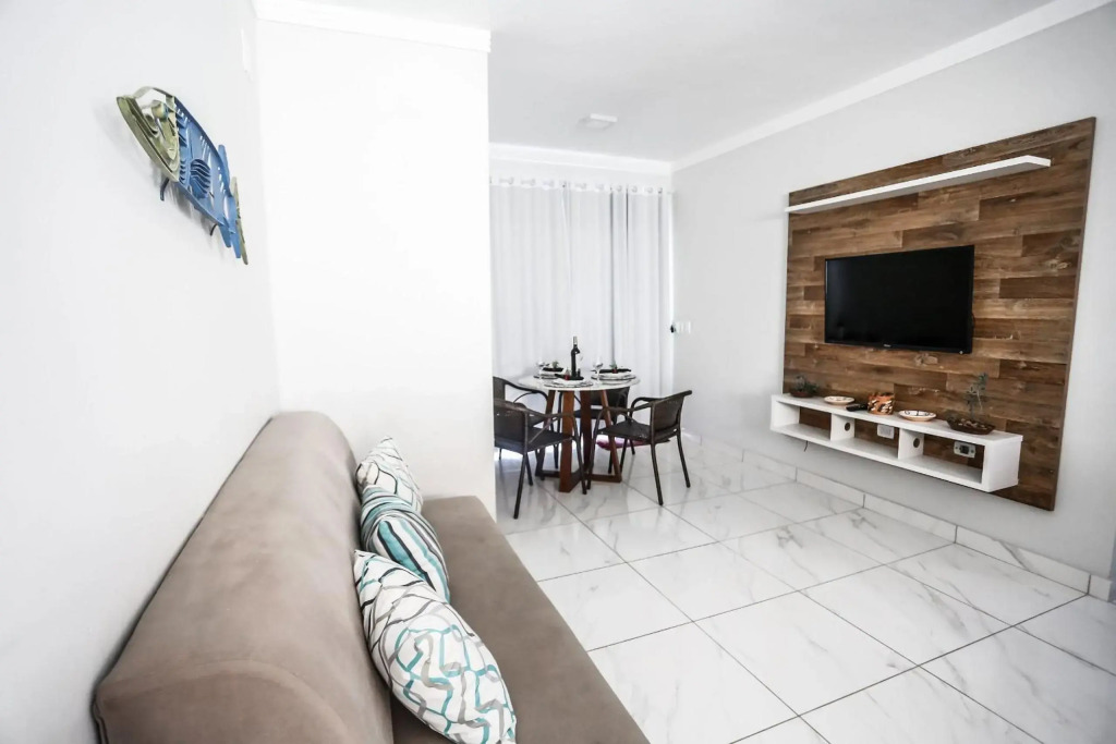 Apartamento 2 quartos em Porto Seguro na Praia de Taperapuan