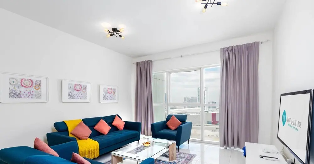 Stylish 1 Bedroom in Marina Blue
