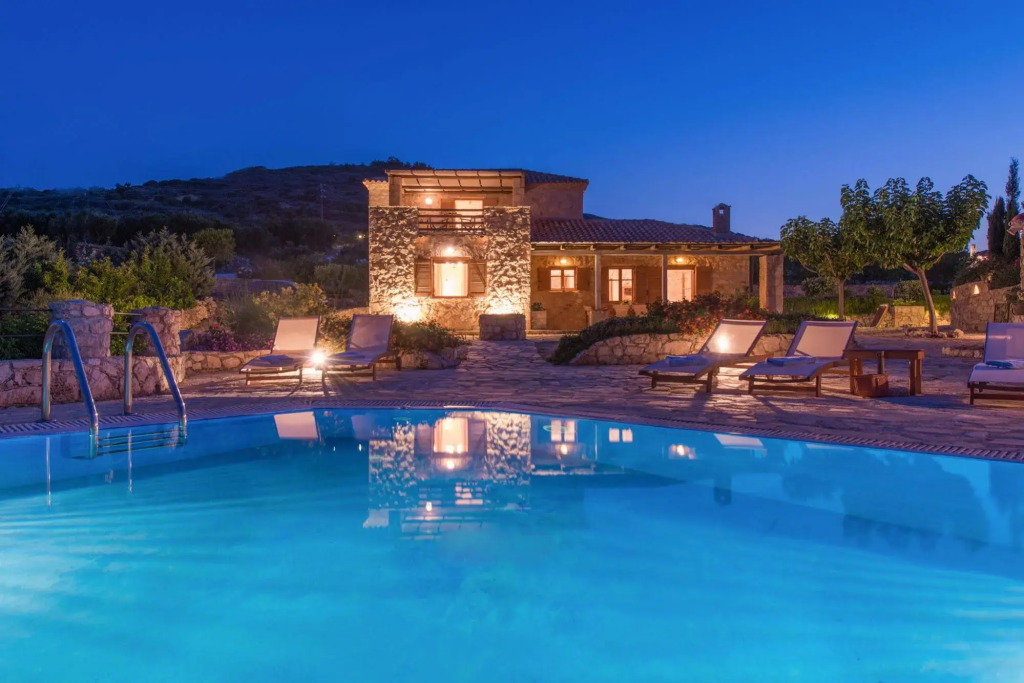 Blue Caves Villas - exceptional Villas with private pools direct access to the sea