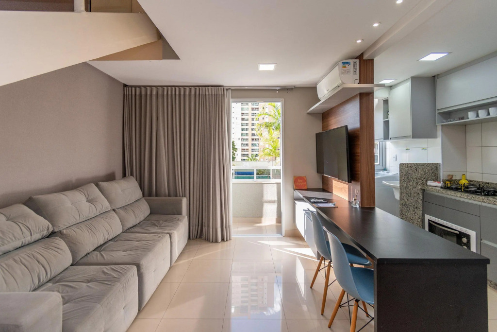 Confortável Duplex De 1 Quarto No Edifício The Expression   Setor Bueno   Tdh116