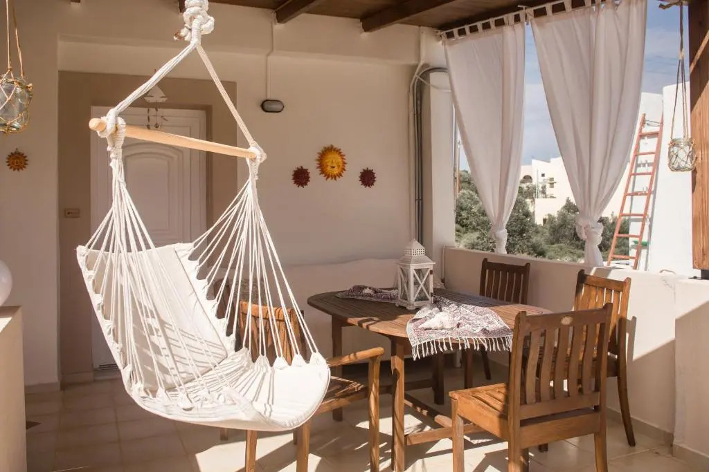 Amazing Boho Apartment 250m from beach Stalida