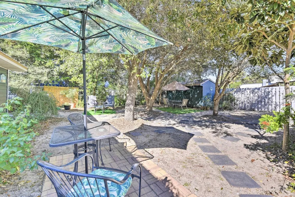 Emerald Coast Getaway with Yard - Steps to Beach!