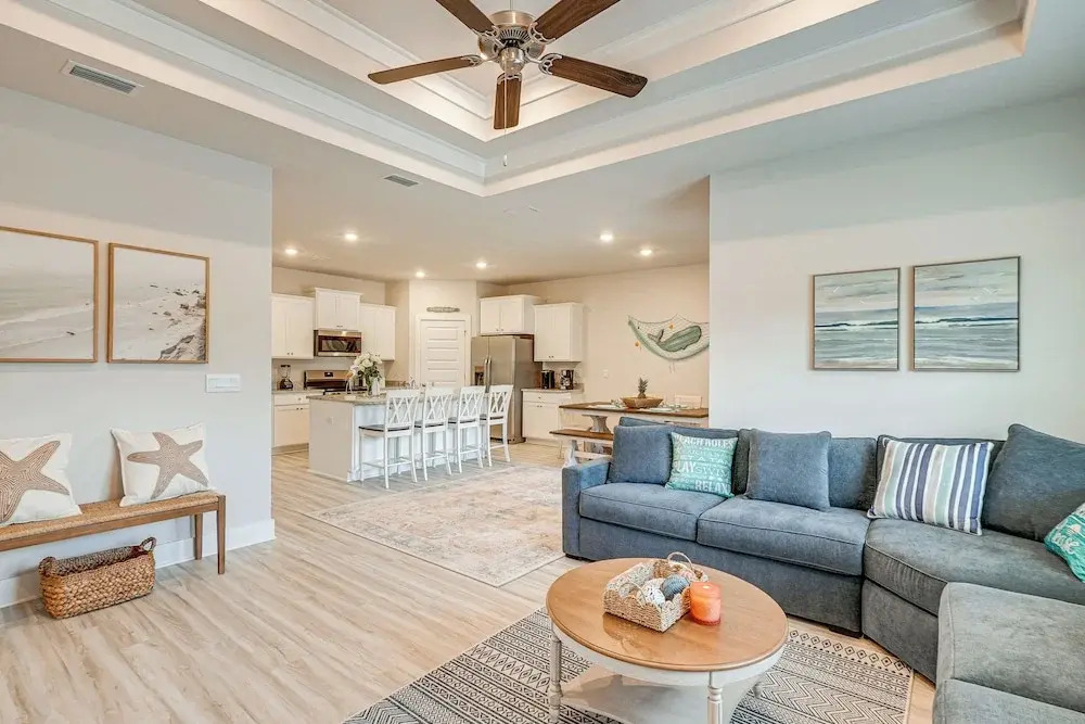 Unwind Poolside + Walk to Ocean! Port St Joe Home