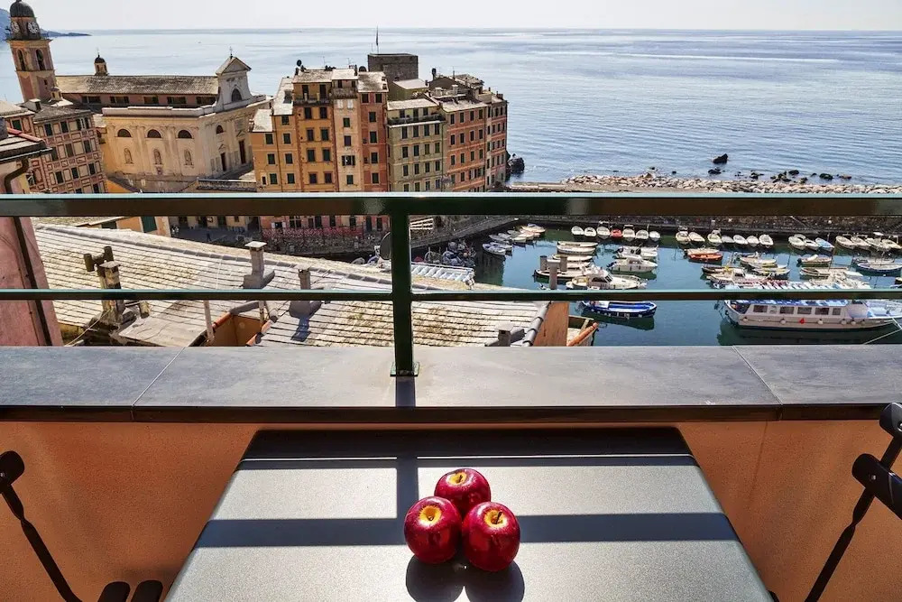 Attico vista mare a Camogli