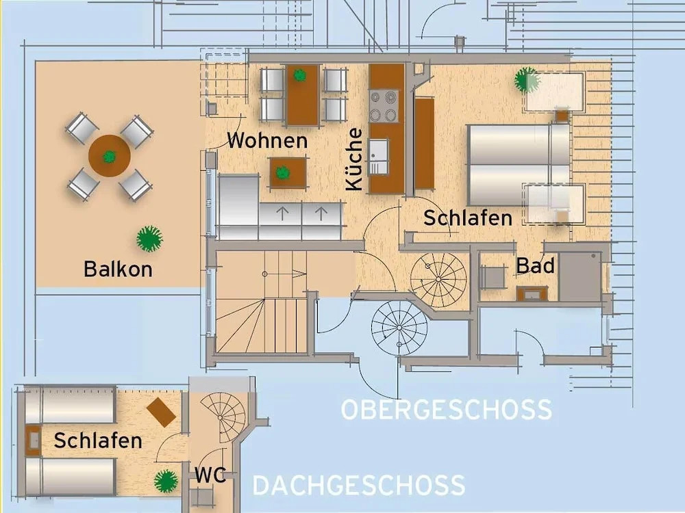 Winkelschiffchen II mit Sauna