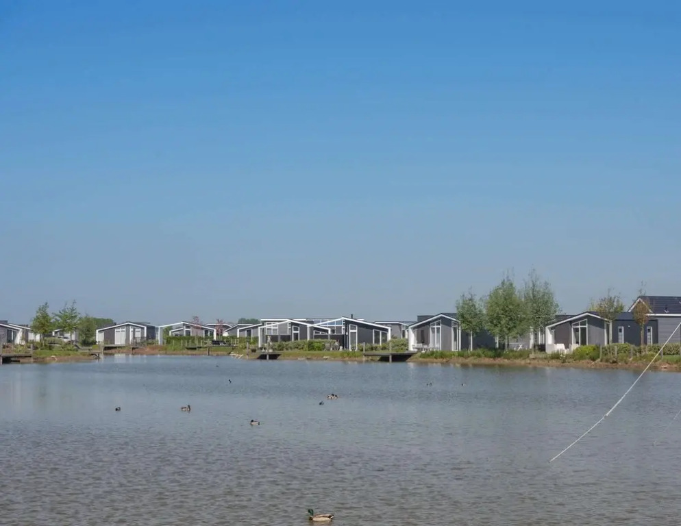 House in Zeeland by the Lake