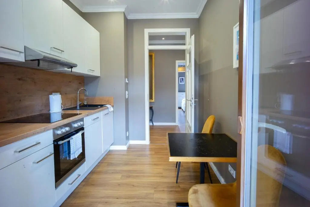 Leipzig-Suites- 3 Zimmer Apartment-Familien Luxus Apartment Mit Balkon