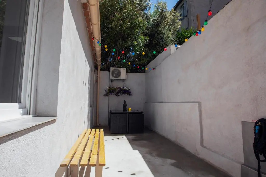Le patio du 4ème