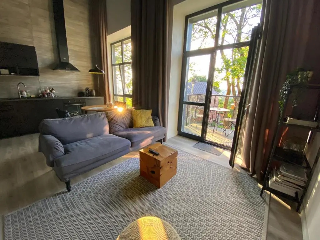 G - Owl Jazz -Modern loft type apartment 18 with big roof terrace and free private parking