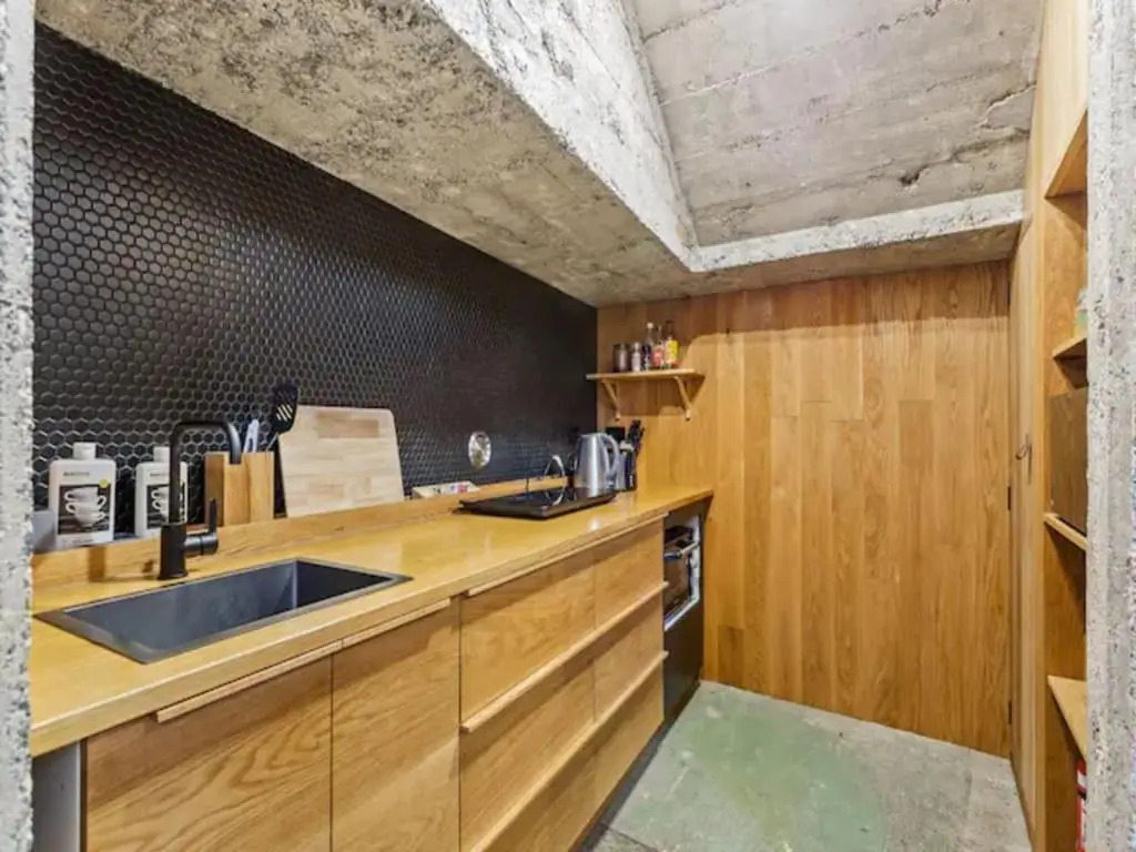 Unique Industrial-Style Apartment in Auckland