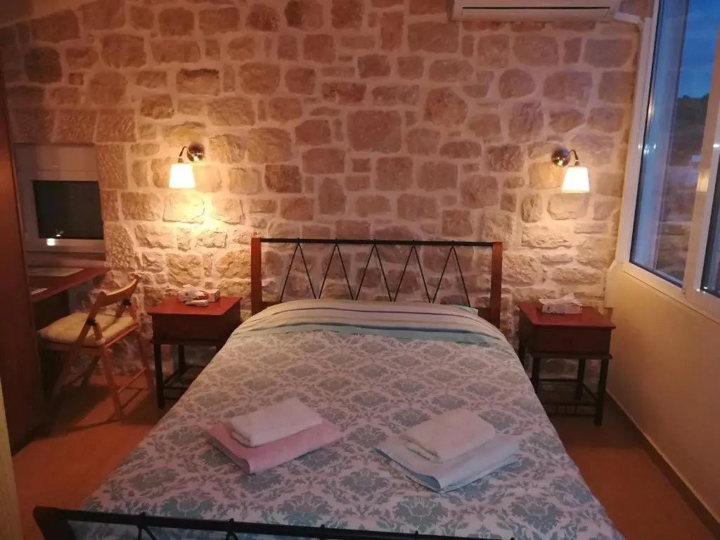 Stone House in olive grove