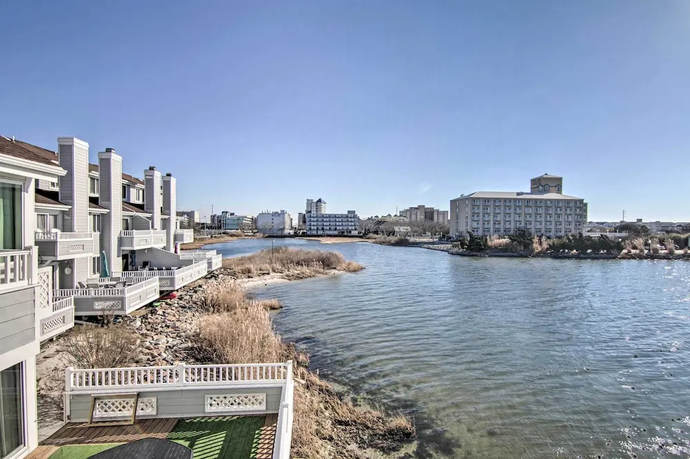 Walk to Beach: Waterfront Condo in Ocean City!