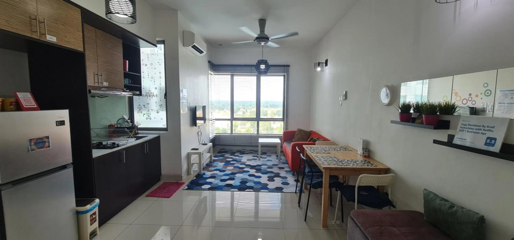 Vega Residensi By Kroll Home2stay with Netflix Wifi 1 Bedroom Apt