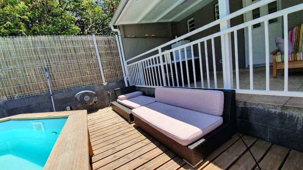 Villa with 3 Bedrooms in Saint Joseph, with Wonderful Sea View, Private Pool, Enclosed Garden - 13 Km From the Beach