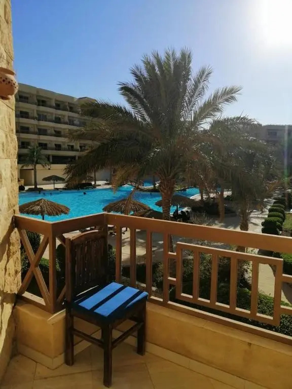 Comfortable studio pool view hurgada palma