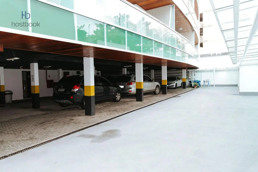 Apto a 200 m da praia do bosque - WIFI 200MB - Netflix - Cozinha equipada - Garagem - Ar condicionado