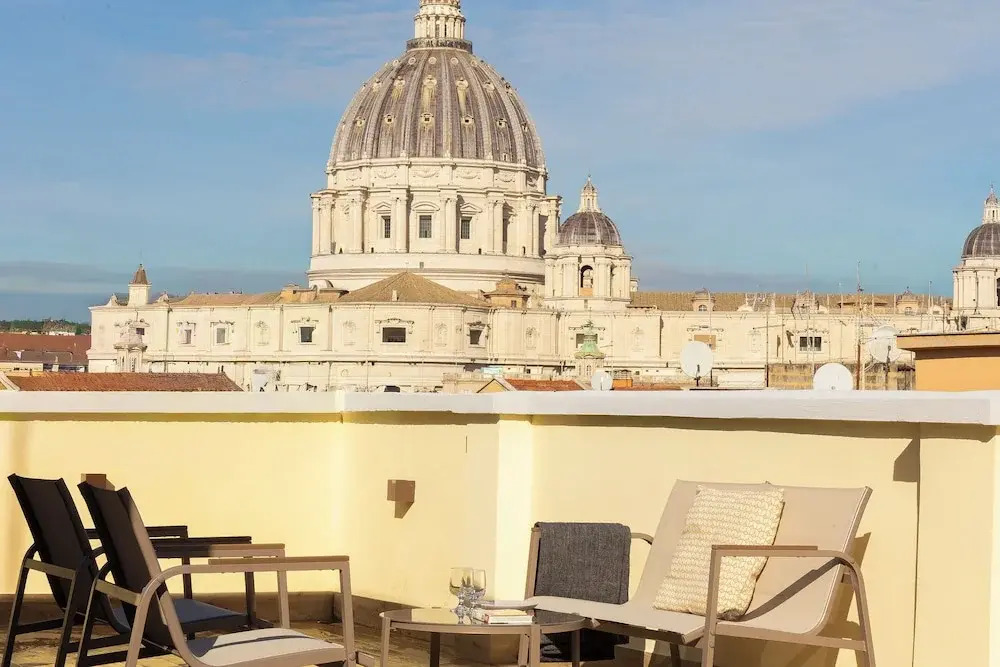 Rental In Rome St. Peter's View Terrace