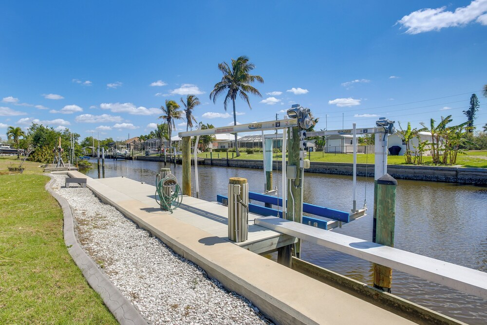 Waterfront Haven w/ Boat Dock! Punta Gorda Retreat