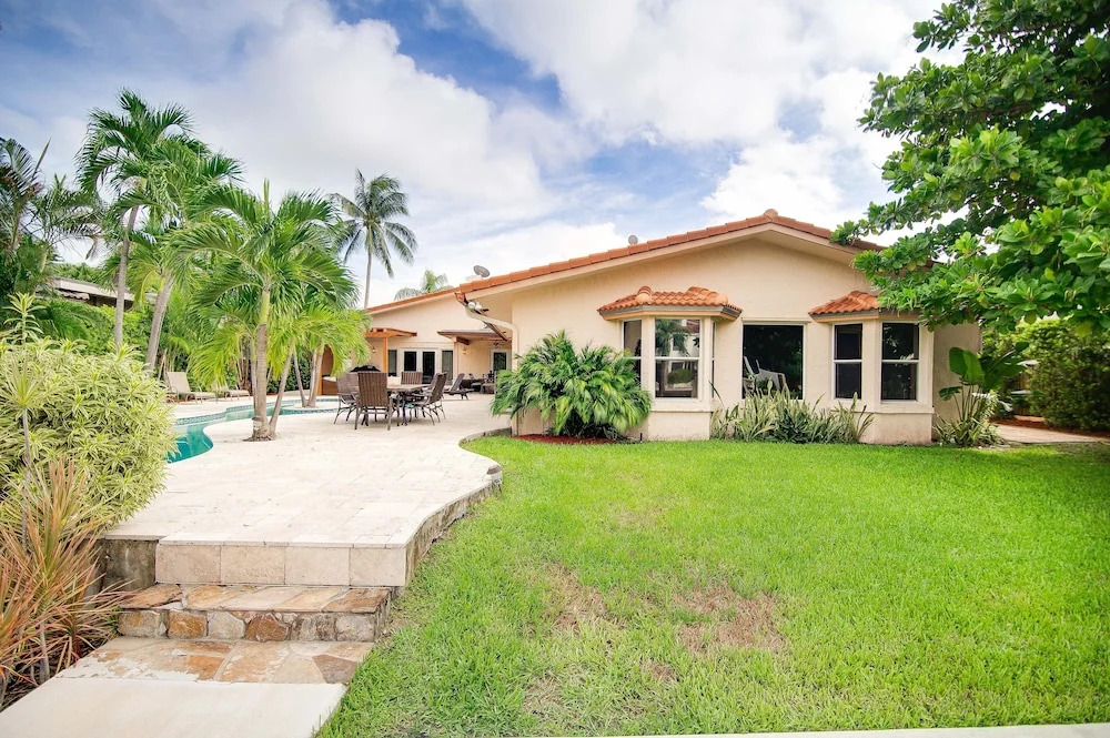 New Listing! Luxe Waterfront W/ Pool & Boat Dock 5 Bedroom Home