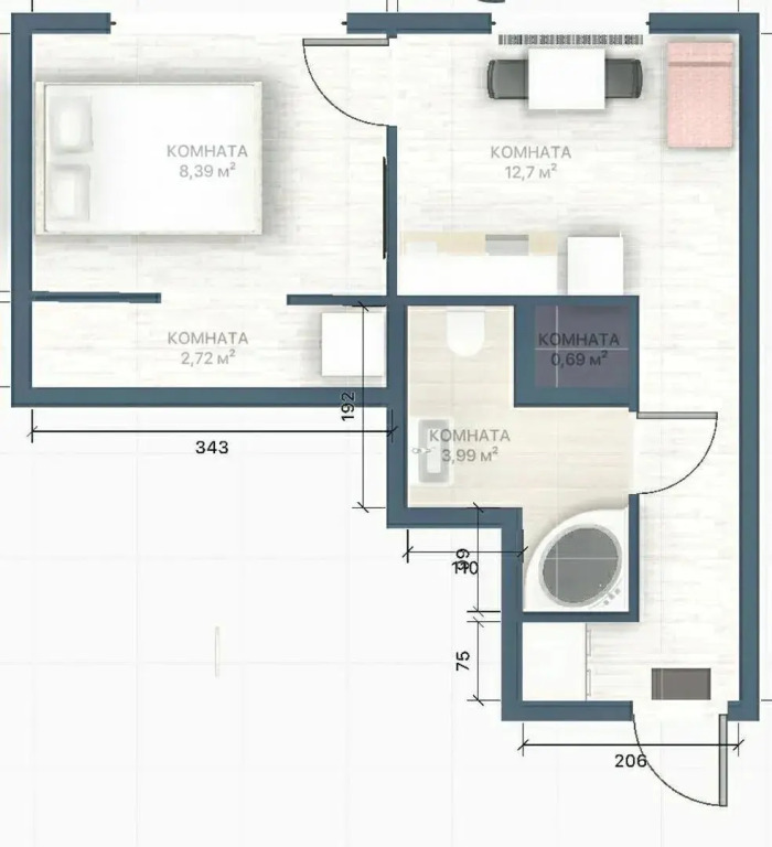 Ap'hotel butterfly на улице Харьковская 76