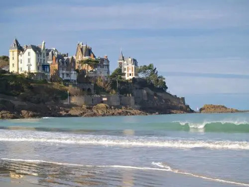 Le fontaine Saint Malo Le Sillon vue mer 6 personnes