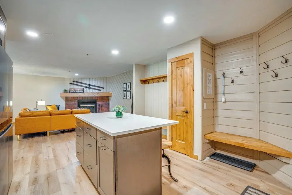 1 Block to Main St: Modern Breckenridge Condo!