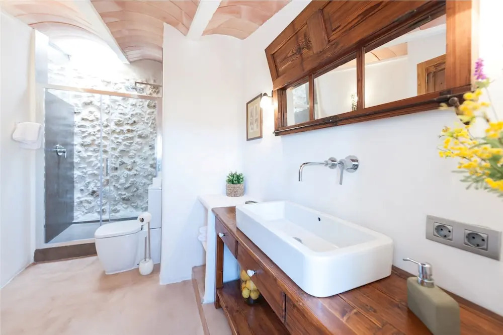 Son Vell. Mallorca. Casa amb piscina ecològica