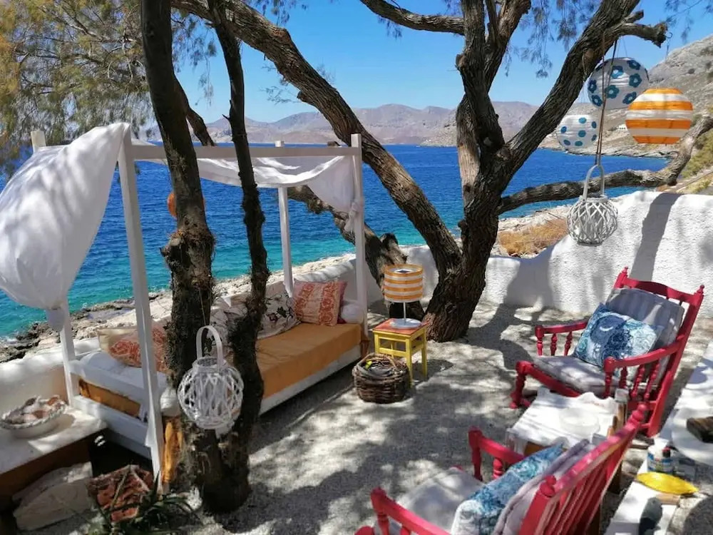 Seafront Casa Azul Villa - Getaway in Kalymnos