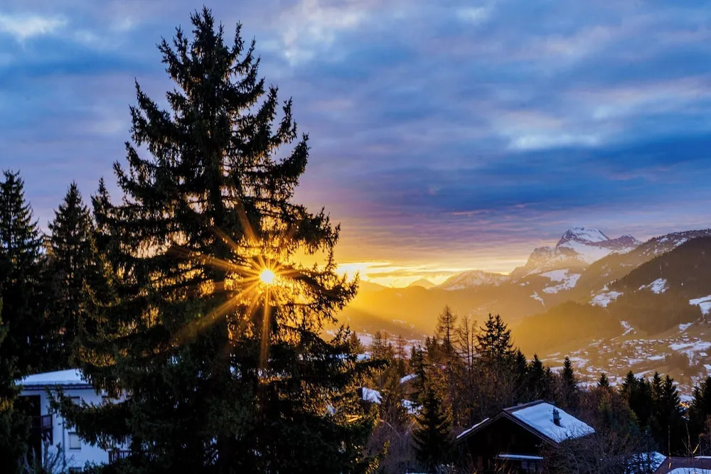 Modern Apartment Ski-in - Mont Darbois With View