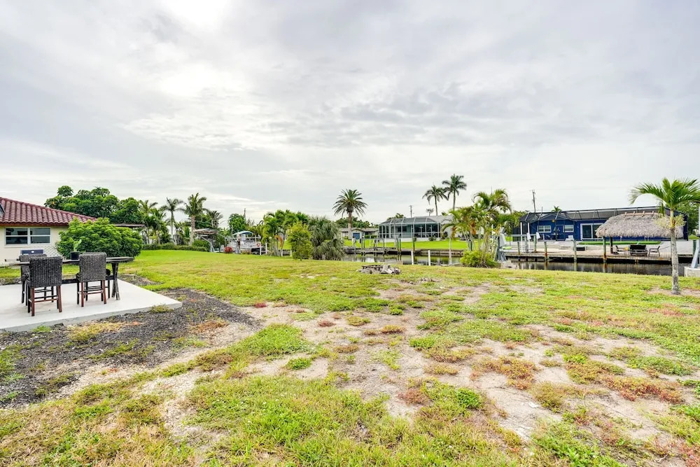 Waterfront Cape Coral Vacation Rental w/ Boat Slip