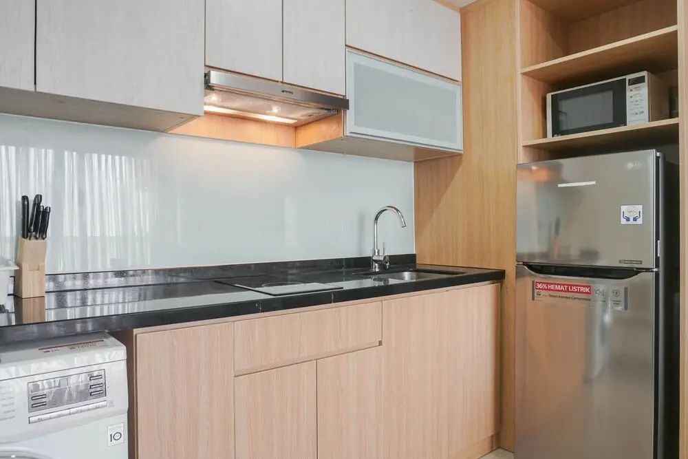 Elegant 2Br for 3 Pax at Menteng Park Apartment