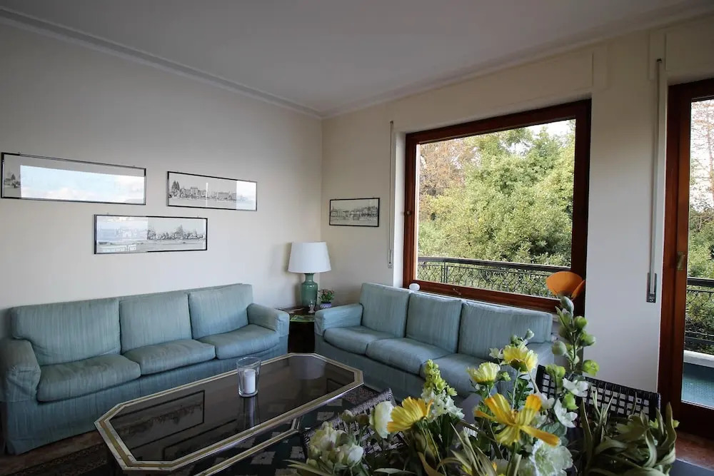 On the Lake Side With a Magnificent View of the Borromean Islands