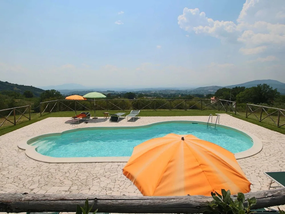 Farmhouse in Casperia With Pool & Scenic Views