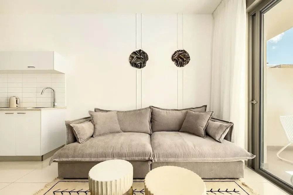MAMAD - Shenkin Eclectic Blue Apt by Sea N' Rent