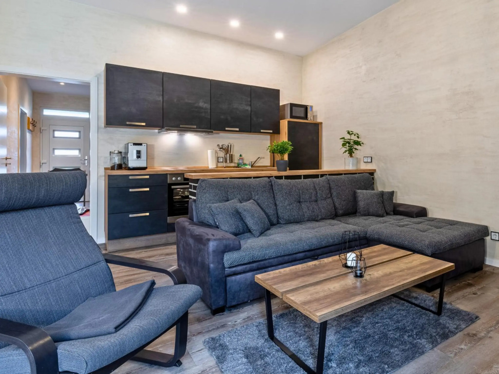 Ferienwohnung River mit Badefass I Kamin I Sauna im Garten I max 5 Personen