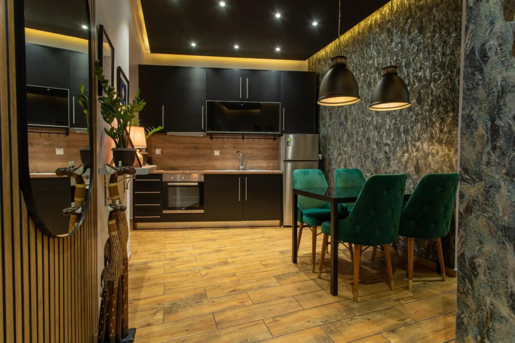 Old town view apartment
