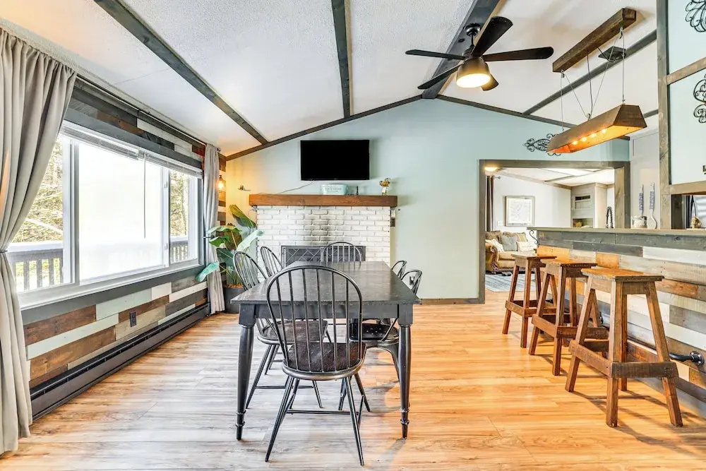 Games, Fire Pit, Hot Tub: Pocono Lake Family Home