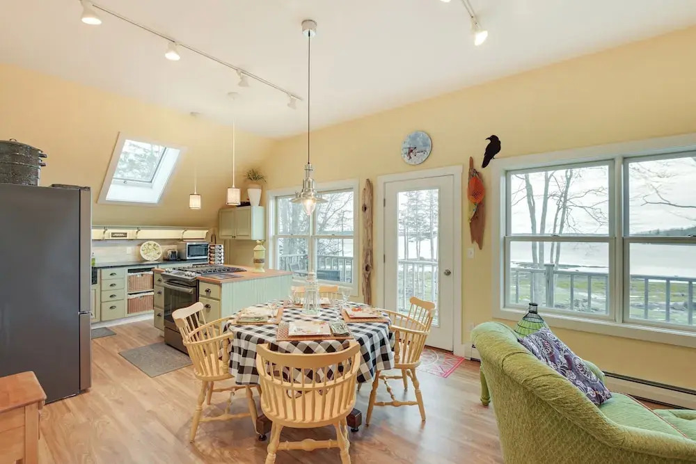 Waterfront Deer Isle Apartment w/ Fire Pit