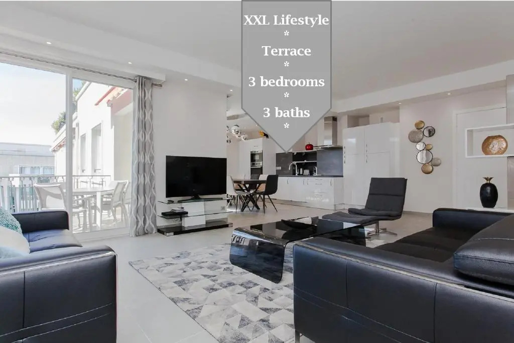 Marriott- Croisette: Superb 3 Bedrooms/ 3 Baths