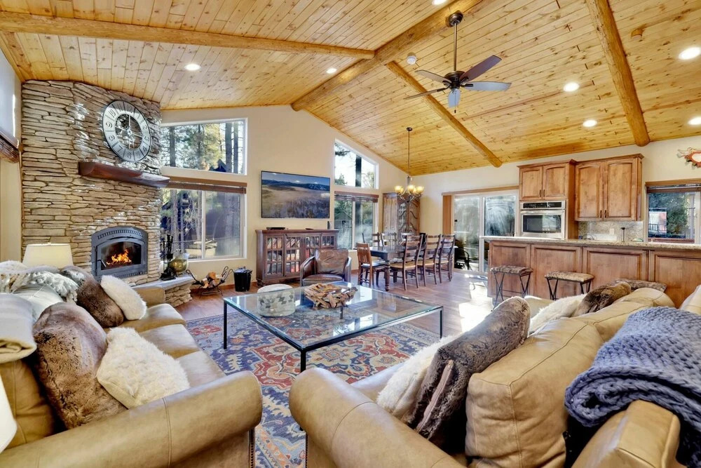 Crystal Lake Log Cabin #2068 by Big Bear Vacations