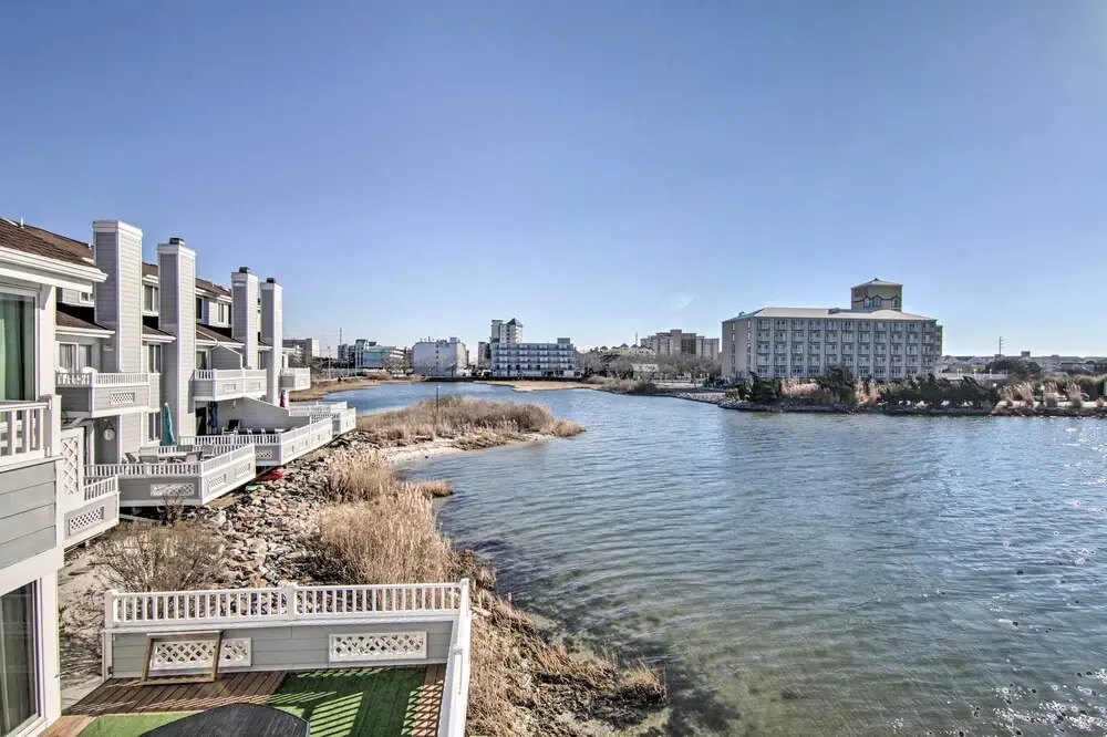 Walk to Beach: Waterfront Condo in Ocean City!