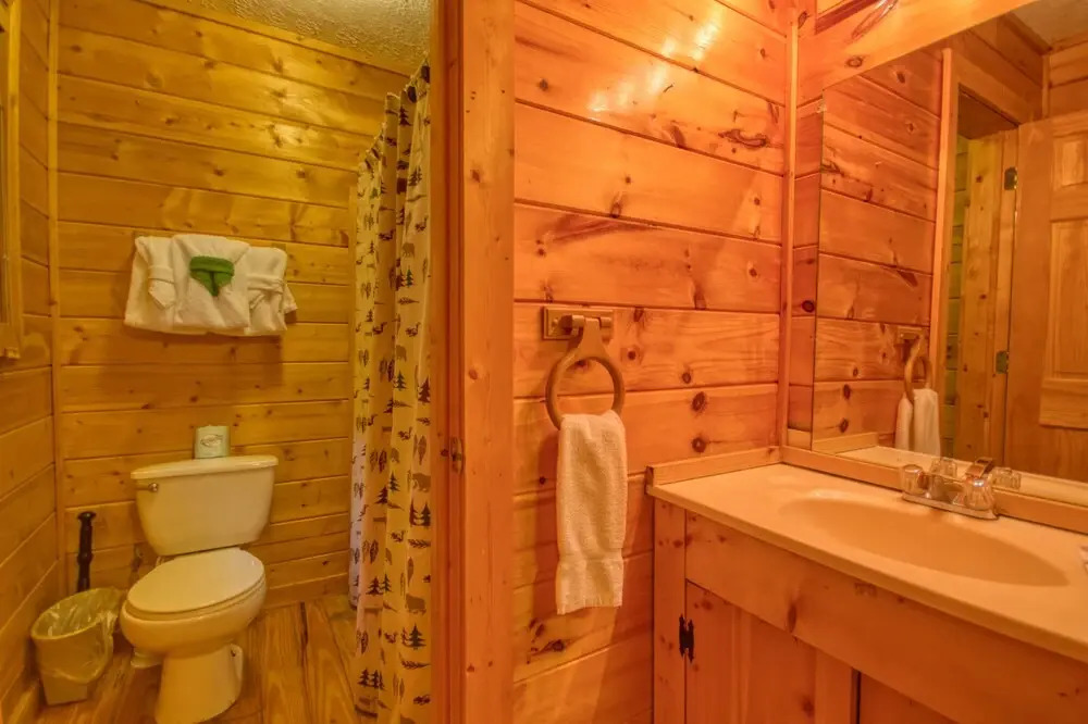 Secret Hideaway #195 by Aunt Bug's Cabin Rentals