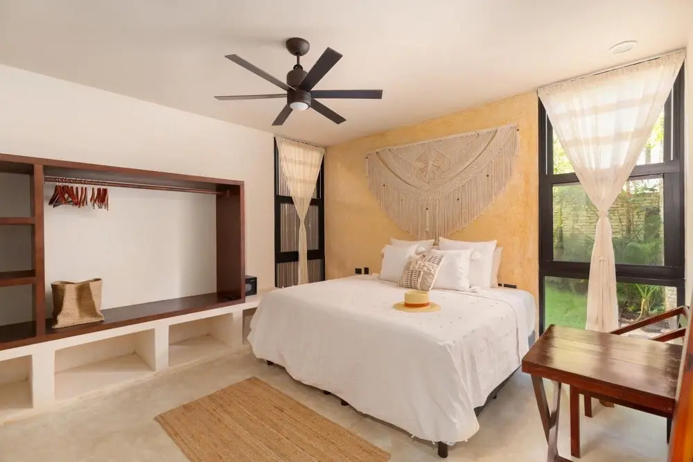 Stunning 2BR Boho Style Private Pool Garden Gated Community 24 7 Security Concierge