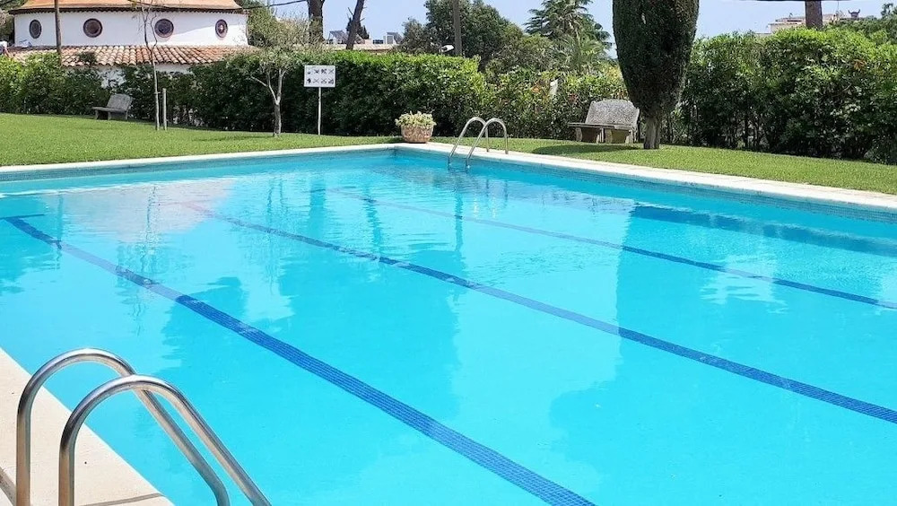 Apartamento con vistas al mar y piscina en Playa de Aro