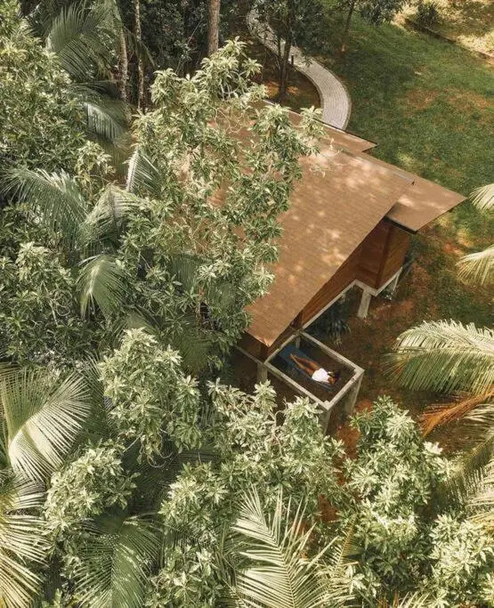 Cabana equipada em meio à natureza em Pomerode