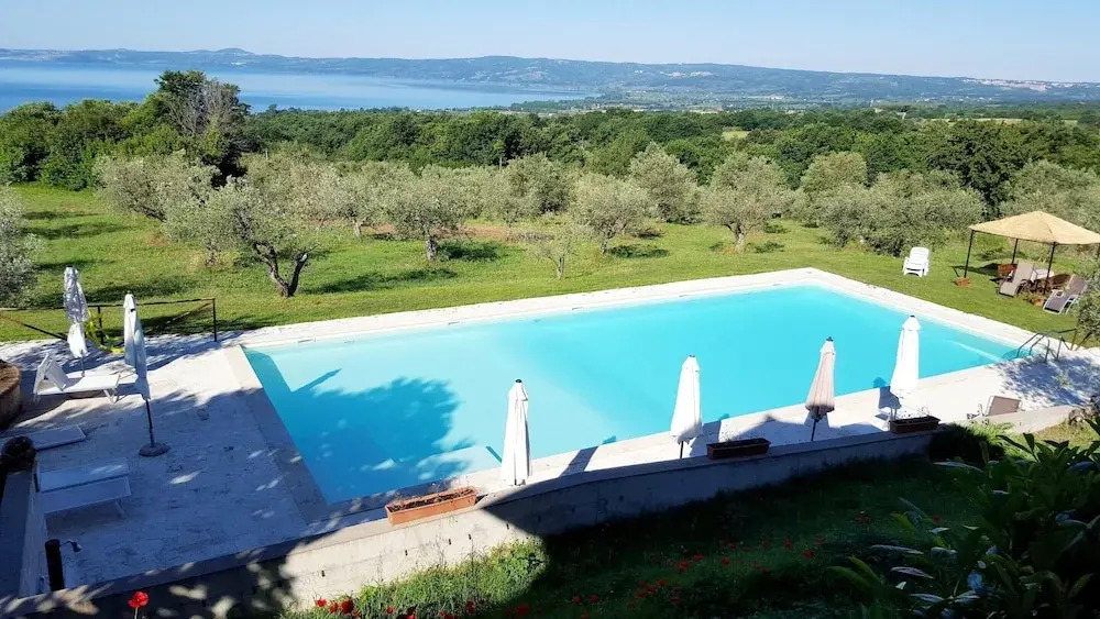 Rustic Country House With a View of Lake Bolsena
