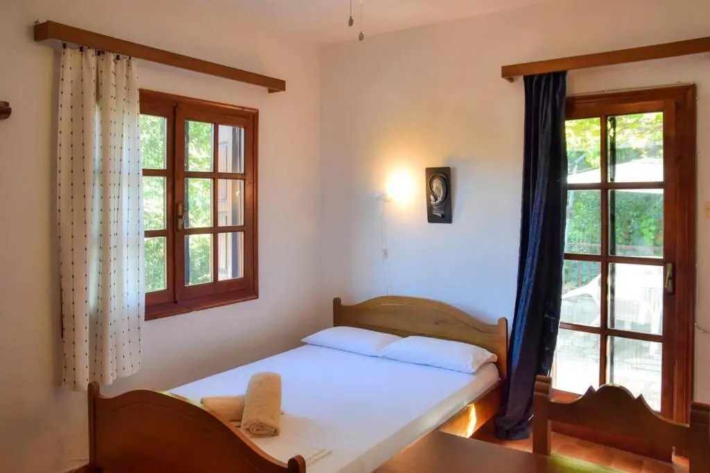 Apartment in summer house with large balcony